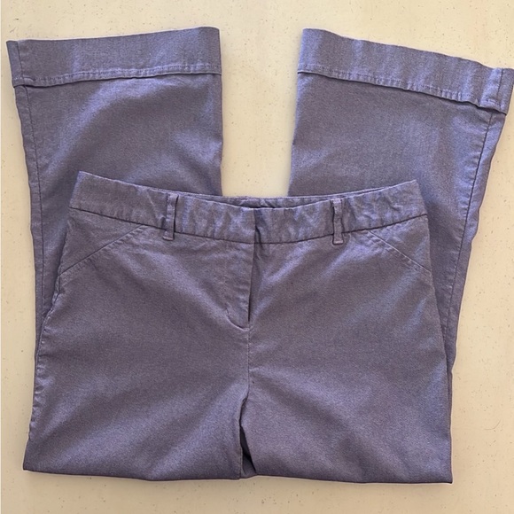 Bisou Bisou crop pants lavender size 8 spandex - Picture 4 of 15